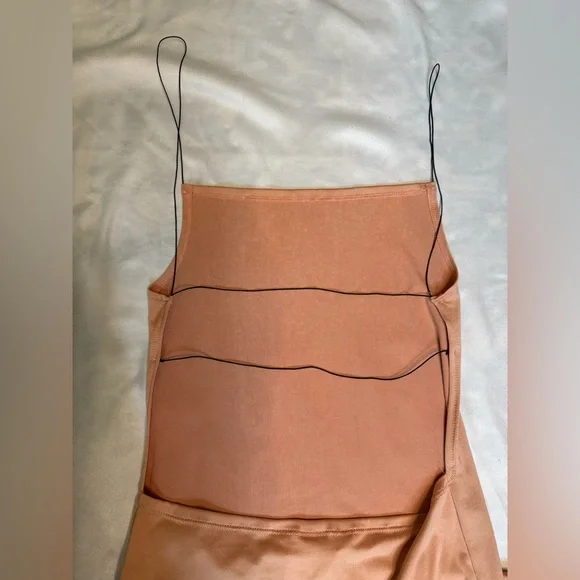 Victoria Secret Elegant Tan Maxi Slip vintage‎ size Small